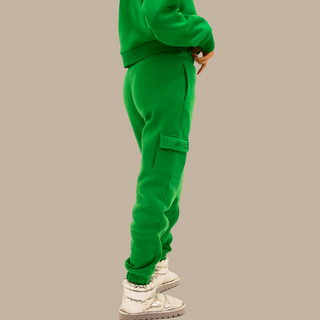 GOOD GIRL BAD HABITS Jogging Cargo-Hose – Lässig, Gerade Passform & Statement Print