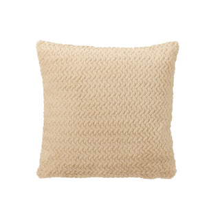 J-Line Dekokissen Beige 45 cm – Weiches Baumwollkissen für Sofa & Bett