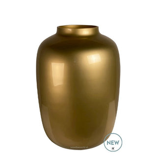 Glasvase „Artic Gold“ – Goldene Dekovase von Vase The World – In 4 Größen
