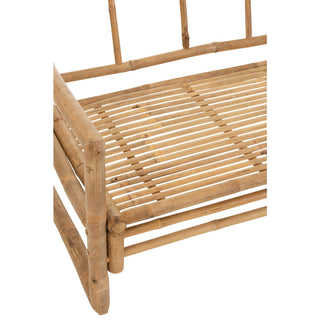 J-Line Rattan Lounge Sitz Braun – Elegantes Design-Sitzmöbel aus Rattan für stilvolles Wohnen