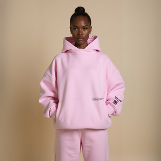 Hybrid Hoodie mit abnehmbarer Kapuze – Oversized Sweatshirt mit Statement Print | GOOD GIRL BAD HABITS