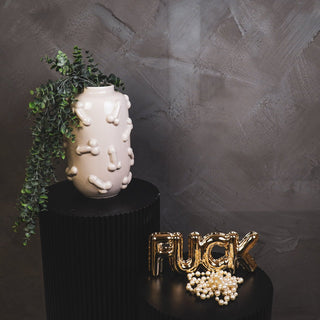 Housevitamin Designvase „Dick Vase“ – Keramik Deko-Vase 27cm