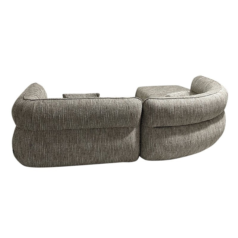 Sofa Rome 4-Sitzer (Links Lounge) + Ottomane Coco