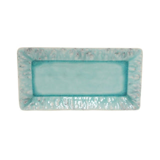 MADEIRA Rechteckiges Serviertablett Blau – Set a 2