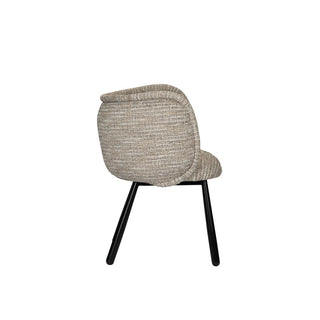 Panda-Sessel Coco – Komfortabler Sessel mit elegantem Design und pulverbeschichtetem Metallgestel