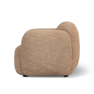 Jesper Home XXL Loungesessel – moderner Design Sessel in Anthrazit, Braun & Purple