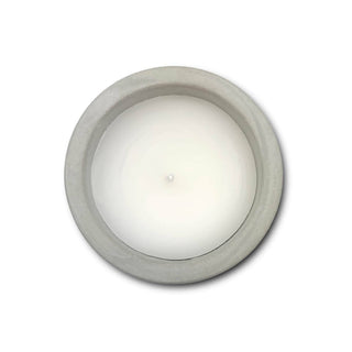 Kerze im Betonbehälter „Schön, dass es dich gibt“ – weiße Geschenkkerze von Mea-Living