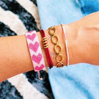 Farbenfrohes Edelstahl Armband – Verstellbar & wasserfest | Bazou