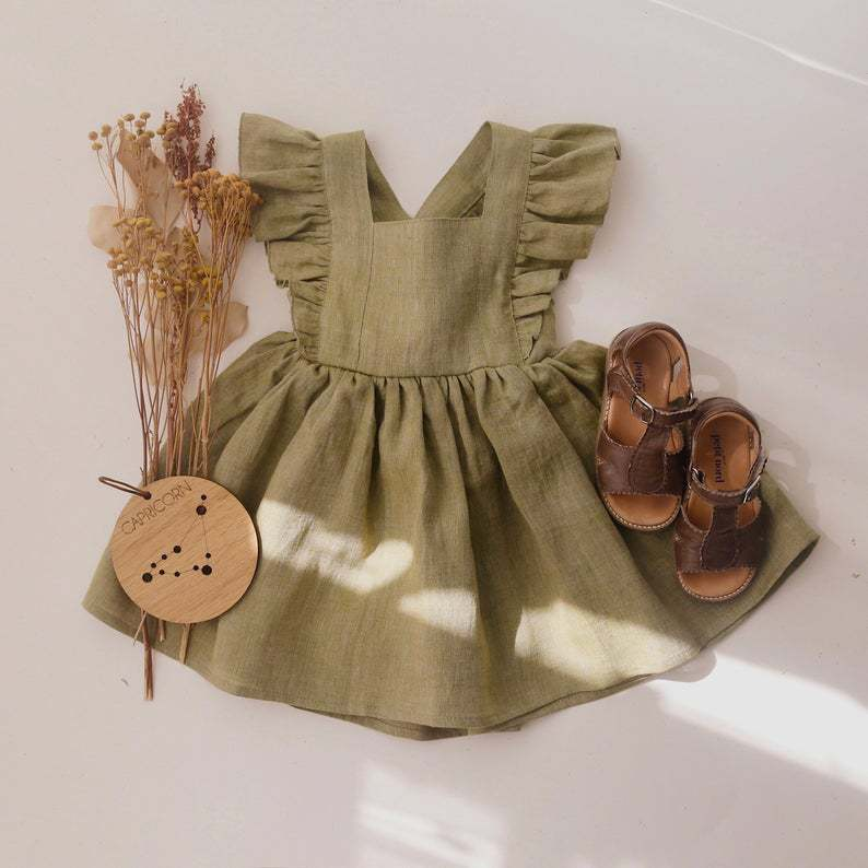 Annie & Charles® dress made of organic cotton with full placket