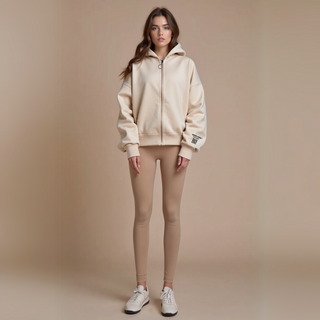 Oversized Boxy Fit Hoodie mit Rückprint – Statement Sweatshirt aus Bio-Baumwolle | GOOD GIRL BAD HABITS