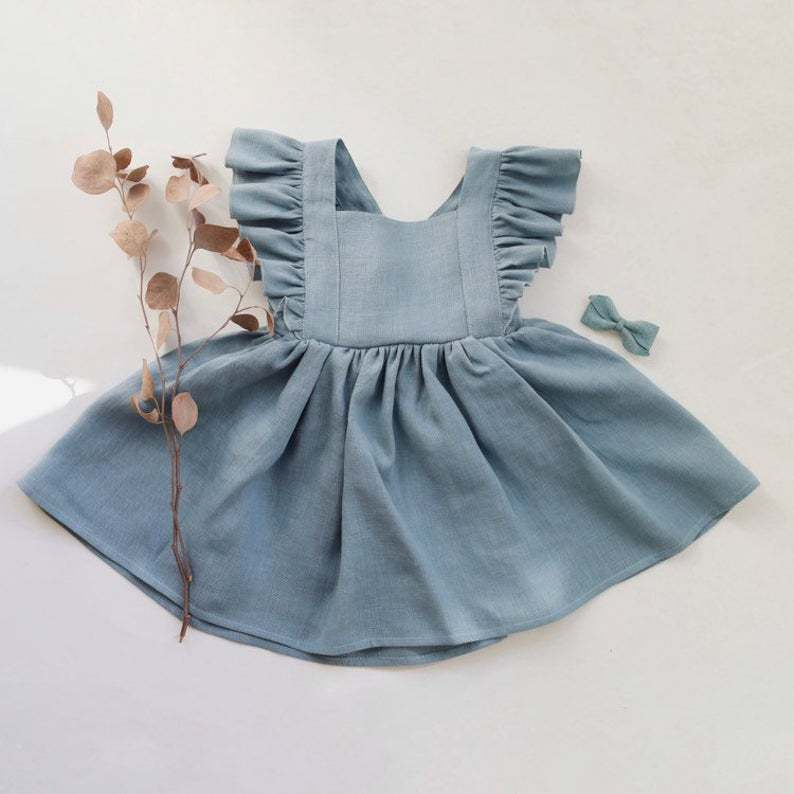 Annie & Charles® dress made of organic cotton with full placket