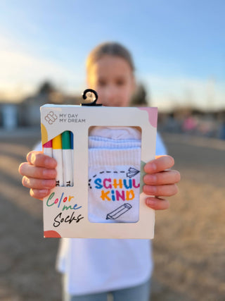 Schulkind Ausmalset
