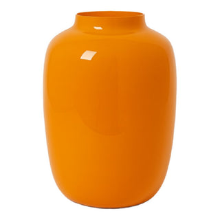 Vase Glas - Arktisches Dunkelorange