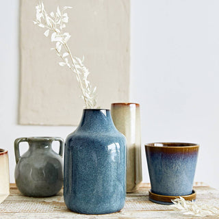 Vase | RUFUS | Marineblau