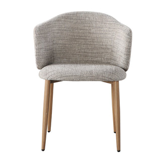 Pole to Pole Osaka Chair Beige – moderner Japandi Esszimmersessel (2er-Set)