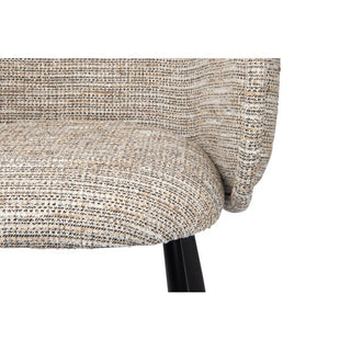 Panda-Sessel Coco – Komfortabler Sessel mit elegantem Design und pulverbeschichtetem Metallgestel