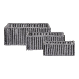 Körbe "Arese" Baumwolle 3er Set