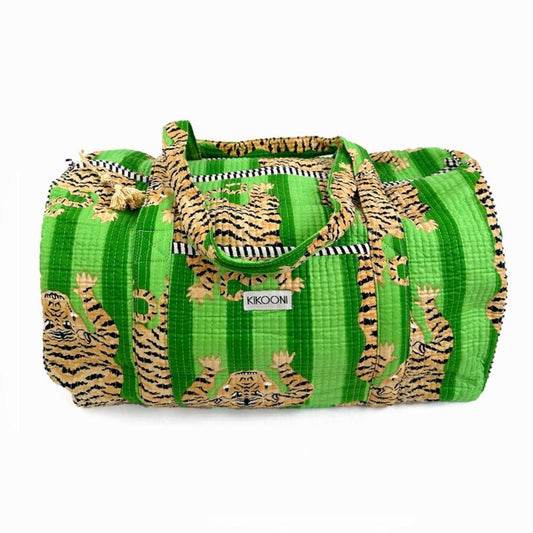 handgemachte Baumwolltasche "Poppy Tiger Ivy"