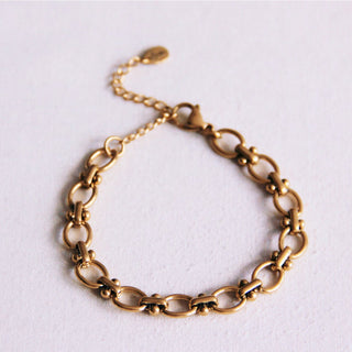 Verknüpftes Armband 'mutig'