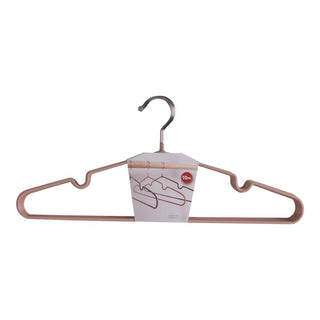 Massa Metall Kleiderbügel mit Rosenbeschichtung – Set 10 Stück, Roségold