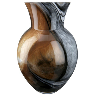 GILDE HANDWERK Glasvase – Stilvolle Eleganz für jede Einrichtung (H 26 cm)