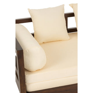 J-Line Luxus Sitzmöbel Braun – Elegantes Design aus Holz für Wohnzimmer & Lounge