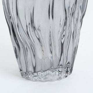 Vase -Feline  H32 x Ø16 cm - Glas - Dunkelbraun