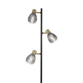 3er Spot Stehleuchte "LINDITA" H: 150cm exkl. Leuchtmittel