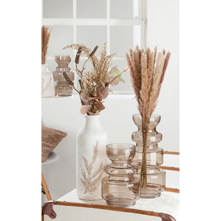 Glas Vase "Chazia" smoked