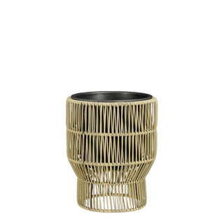 Blumentopf Set Outdoor Grün mit Ständer – 3 Pflanzkübel für Balkon, Terrasse & Garten