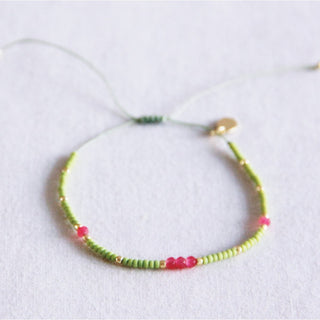 Miyuki Armband – Verstellbares gewebtes Armcandy Armband