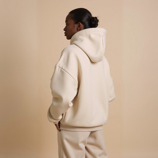 Hybrid Hoodie mit abnehmbarer Kapuze – Oversized Sweatshirt mit Statement Print | GOOD GIRL BAD HABITS