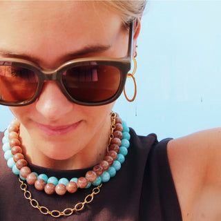 Chunky Chain Halskette Gold – Statement Kette aus Edelstahl