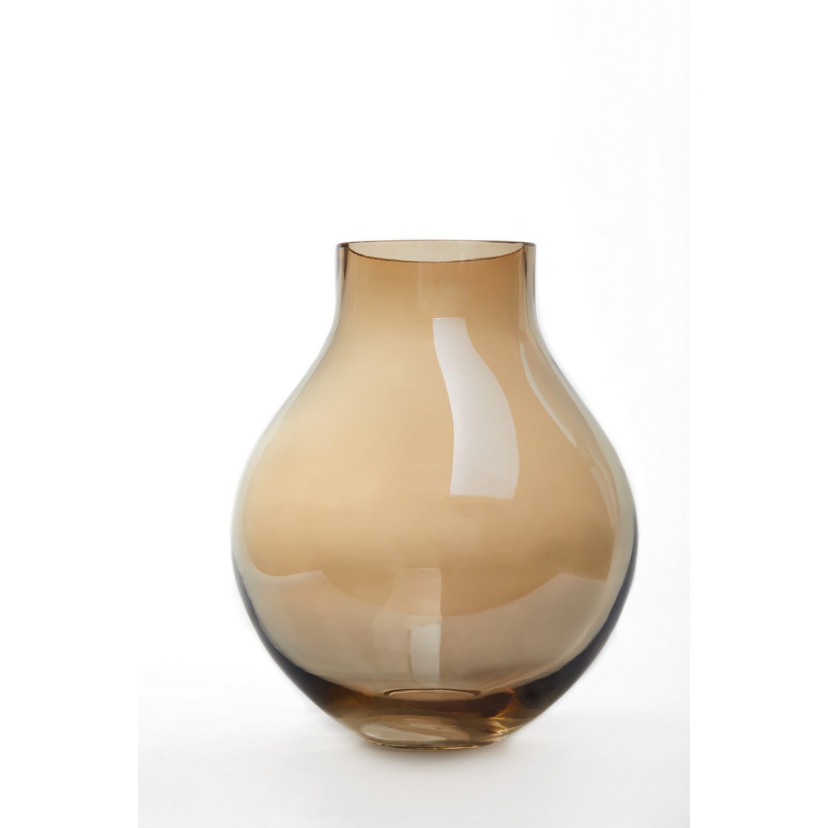 glass vase in bulb shape,series: ENVIE