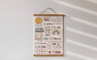 Affirmationsposter Harmonie