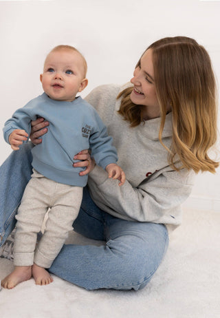 MINI Sweatshirt “Cozy Club” hellblau