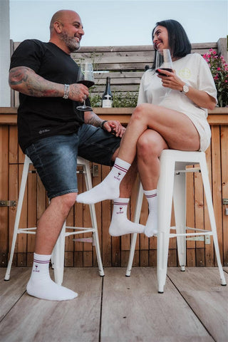 Getränke-Socken One Size – stylische Einheitsgröße Socken Wein