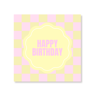 Papierservietten „Happy Birthday“ FSC – 3-lagig – 33×33 cm (20 St.)