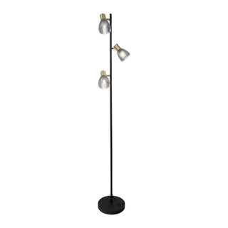 3er Spot Stehleuchte "LINDITA" H: 150cm exkl. Leuchtmittel