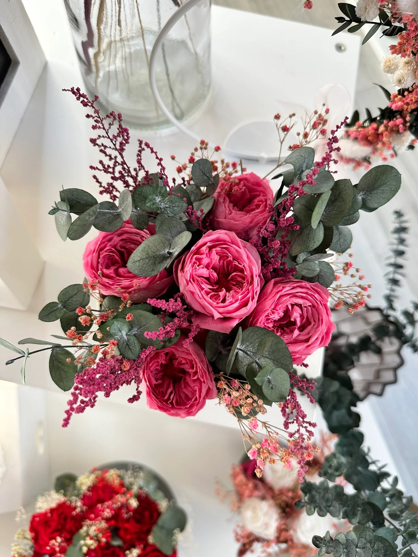 FLOWERBOX PINKE PIA